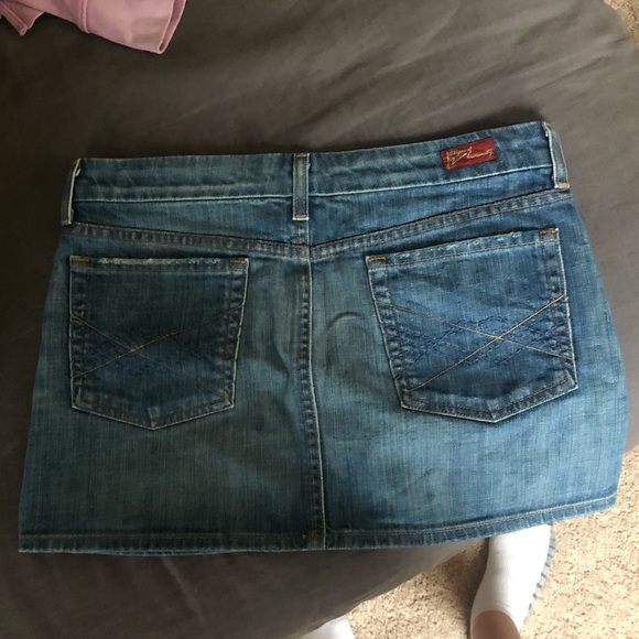 Citizens of Humanity jean skirt - Picture 2 of 2